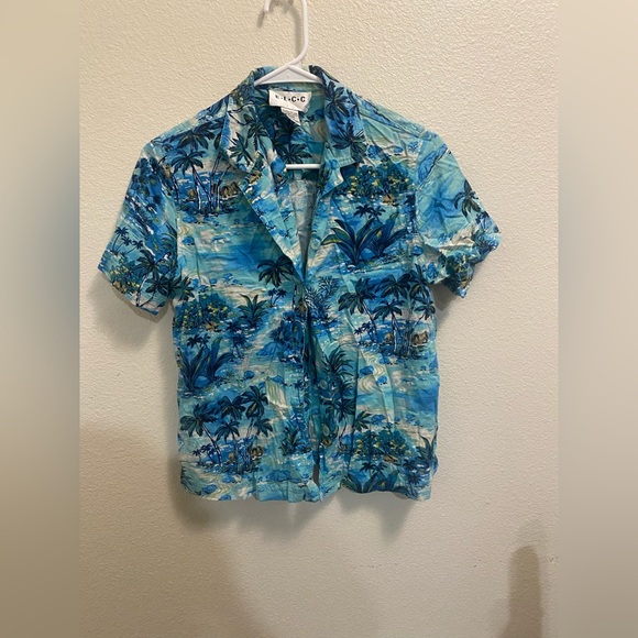 ELCC Tops - ELCC Tropical Shirt Size Medium